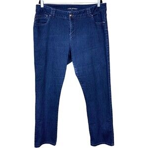 Lane Bryant Slim High Rise Straight Leg Jeans Women's Plus Size 20